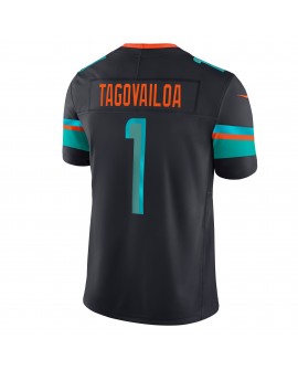 Tua Tagovailoa Miami Dolphins Nike 2025 Rivalries Collection Limited Trikot – Pitch Blue