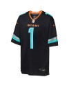 Tua Tagovailoa Miami Dolphins Nike Youth 2025 Rivalries Collection Spieler Trikot – Pitch Blue