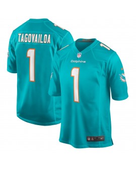 Tua Tagovailoa Miami Dolphins Nike Spieler-Spieler Trikot – Aqua