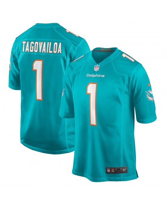 Tua Tagovailoa Miami Dolphins Nike Spieler-Spieler Trikot – Aqua