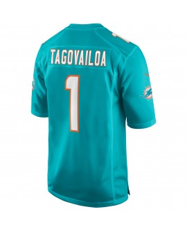 Tua Tagovailoa Miami Dolphins Nike Spieler-Spieler Trikot – Aqua