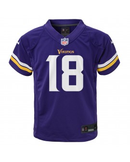 Justin Jefferson Minnesota Vikings Nike Spieler Trikot für Kleinkinder – Lila