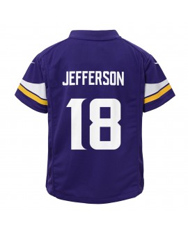 Justin Jefferson Minnesota Vikings Nike Spieler Trikot für Kleinkinder – Lila