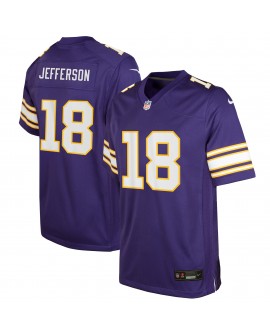 Justin Jefferson Minnesota Vikings Nike Jugend-Spieler Trikot – Lila