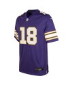Justin Jefferson Minnesota Vikings Nike Jugend-Spieler Trikot – Lila