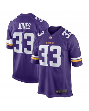 Aaron Jones Minnesota Vikings Nike Spiele-Trikot – Lila