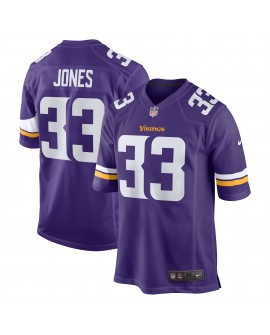 Aaron Jones Minnesota Vikings Nike Spiele-Trikot – Lila