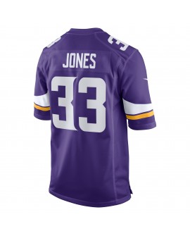 Aaron Jones Minnesota Vikings Nike Spiele-Trikot – Lila