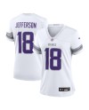 Justin Jefferson Minnesota Vikings Nike AlternateSpiele-Trikot für Damen – Weiß