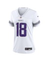 Justin Jefferson Minnesota Vikings Nike AlternateSpiele-Trikot für Damen – Weiß