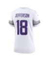 Justin Jefferson Minnesota Vikings Nike AlternateSpiele-Trikot für Damen – Weiß
