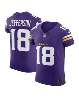 Justin Jefferson Minnesota Vikings Nike Vapor F.U.S.E. Elite-Trikot – Lila