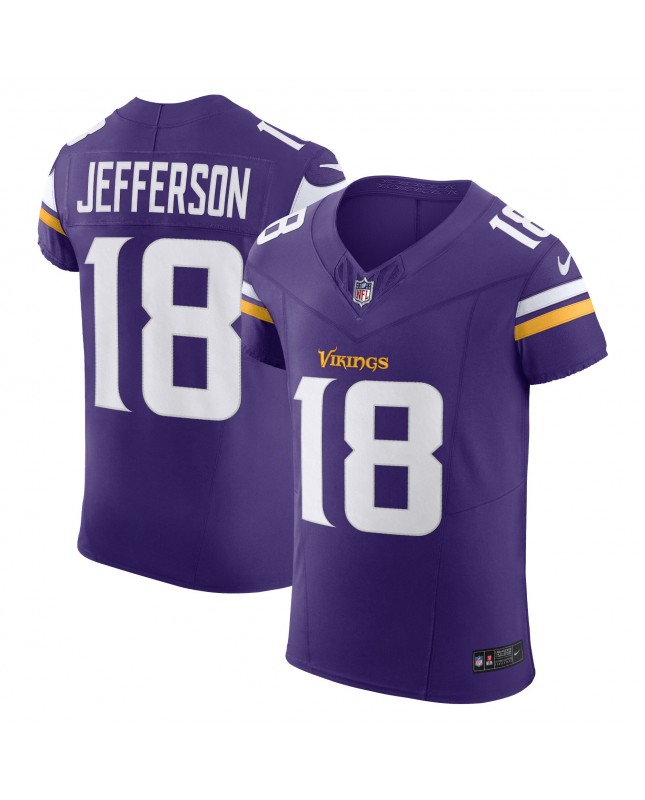 Justin Jefferson Minnesota Vikings Nike Vapor F.U.S.E. Elite-Trikot – Lila