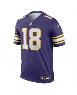 Justin Jefferson Minnesota Vikings Nike Legend Spieler Performance Top – Lila