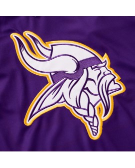 Justin Jefferson Minnesota Vikings Hockey-Trikot – Lila