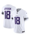 Justin Jefferson Minnesota Vikings Nike Alternate Vapor F.U.S.E. Limitiertes Trikot – Weiß