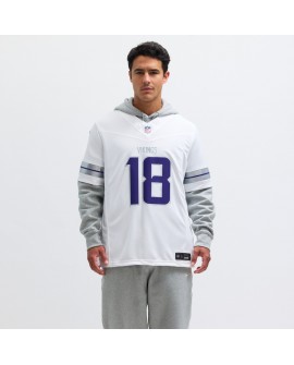 Justin Jefferson Minnesota Vikings Nike Alternate Vapor F.U.S.E. Limitiertes Trikot – Weiß