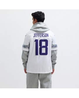 Justin Jefferson Minnesota Vikings Nike Alternate Vapor F.U.S.E. Limitiertes Trikot – Weiß