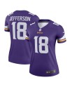 Justin Jefferson Minnesota Vikings Nike Legend Spieler Performance-Oberteil für Damen – Lila