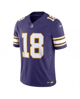 Justin Jefferson Minnesota Vikings Nike Vapor F.U.S.E. Limitiertes Trikot – Lila