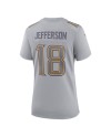 Justin Jefferson Minnesota Vikings Nike Atmosphere Fashion Game-Trikot für Damen – Grau