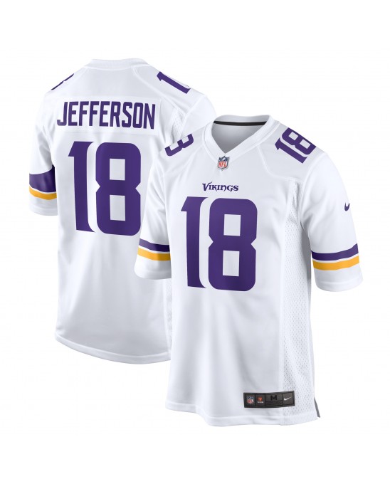 Justin Jefferson Minnesota Vikings Nike Spiele-Trikot – Weiß