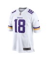 Justin Jefferson Minnesota Vikings Nike Spiele-Trikot – Weiß