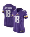 Justin Jefferson Minnesota Vikings Nike Damen-Spieler Trikot – Lila