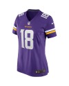 Justin Jefferson Minnesota Vikings Nike Damen-Spieler Trikot – Lila