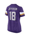 Justin Jefferson Minnesota Vikings Nike Damen-Spieler Trikot – Lila