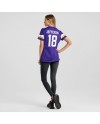 Justin Jefferson Minnesota Vikings Nike Damen-Spieler Trikot – Lila