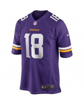 Justin Jefferson Minnesota Vikings Nike Spieler Trikot – Lila