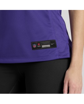 Justin Jefferson Minnesota Vikings Nike Damen-Spieler Trikot – Lila