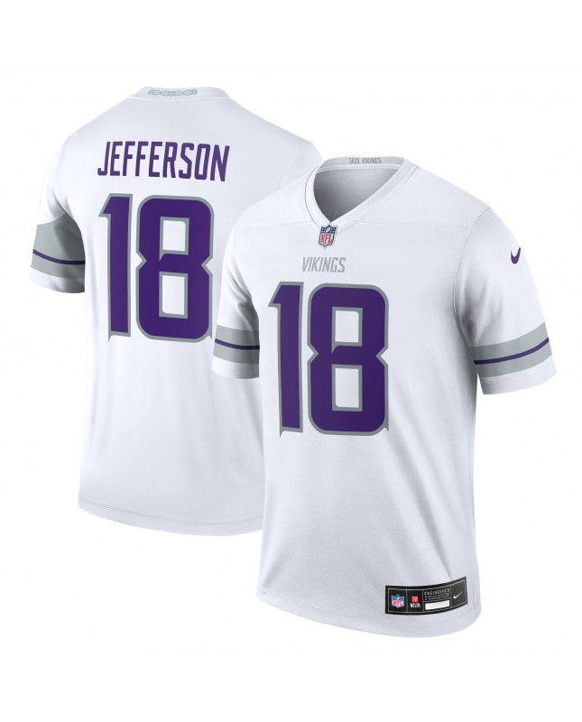 Justin Jefferson Minnesota Vikings Nike Legend Spieler Performance Top – Weiß