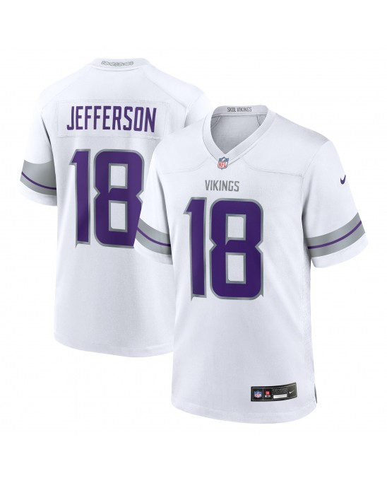 Justin Jefferson Minnesota Vikings Nike AlternateSpiele-Trikot – Weiß