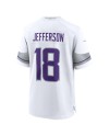 Justin Jefferson Minnesota Vikings Nike AlternateSpiele-Trikot – Weiß