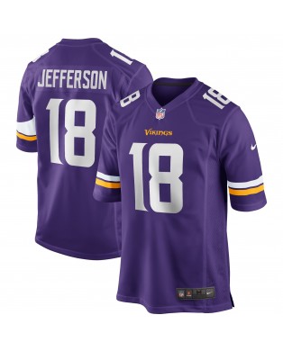 Justin Jefferson Minnesota Vikings Nike Spieler-Spieler Trikot – Lila