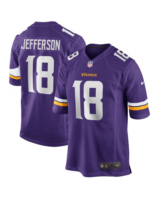 Justin Jefferson Minnesota Vikings Nike Spieler-Spieler Trikot – Lila