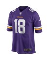 Justin Jefferson Minnesota Vikings Nike Spieler-Spieler Trikot – Lila