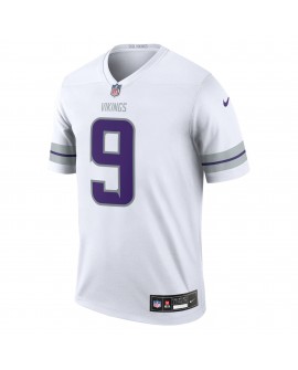 J.J. McCarthy Minnesota Vikings Nike Legend Spieler Performance Top – Weiß