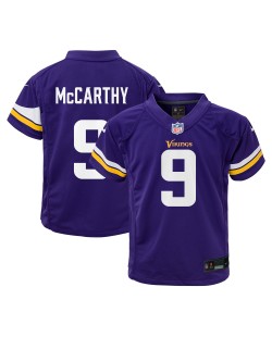 J.J. McCarthy Minnesota Vikings Nike Spieler Trikot für Kleinkinder – Lila