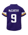 J.J. McCarthy Minnesota Vikings Nike Spieler Trikot für Kleinkinder – Lila