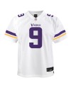 J.J. McCarthy Minnesota Vikings Nike Jugend-Spieler Trikot – Weiß