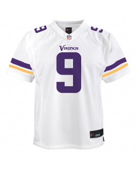 J.J. McCarthy Minnesota Vikings Nike Jugend-Spieler Trikot – Weiß