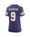 J.J. McCarthy Minnesota Vikings Nike Damen-Spieler Trikot für 2. Alternativspieler – Lila