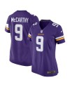 J.J. McCarthy Minnesota Vikings Nike Spieler-Spieler Trikot für Damen – Lila