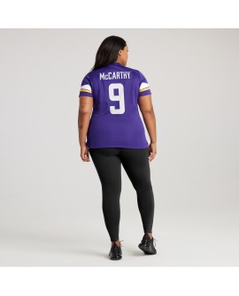 J.J. McCarthy Minnesota Vikings Nike Spieler-Spieler Trikot für Damen – Lila