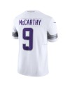 J.J. McCarthy Minnesota Vikings Nike Vapor F.U.S.E. Limitiertes Trikot – Weiß