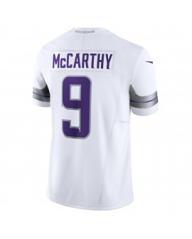J.J. McCarthy Minnesota Vikings Nike Vapor F.U.S.E. Limitiertes Trikot – Weiß