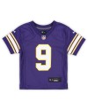 J.J. McCarthy Minnesota Vikings Nike Classic Spieler Game-Trikot für Kleinkinder – Lila